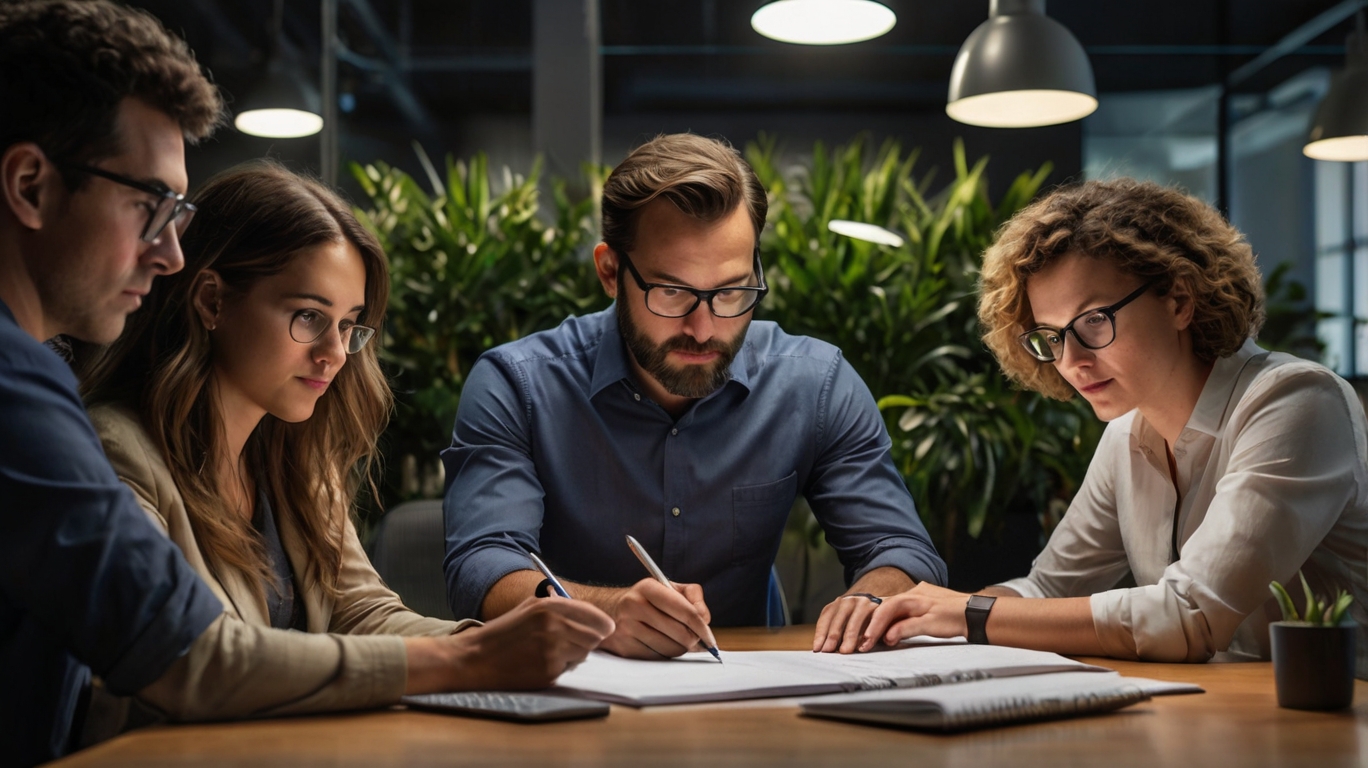 Nossa equipa de auditoria financeira